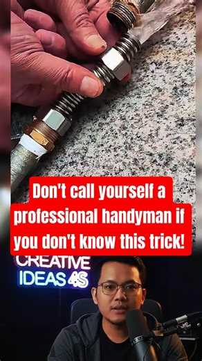 Connecting Pipes Using Flexible Hoses #diy #lifehacks #shorts