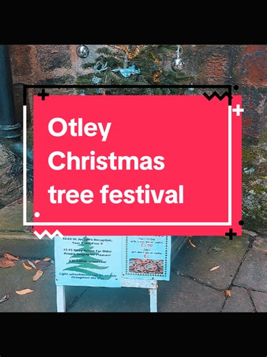#otley #christmas #christmastree #Christmastreefestival