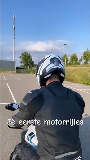 Your first motorcycle lesson