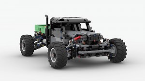 LEGO MOC-93255 42129 B model 'Hot Trot' (Technic 2021)