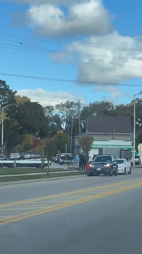 Guy got hit on bike on Taylor in Racine I just drove passed going to McDonald’s | Mike Nichols