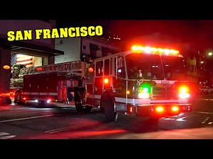 [NIGHTSHIFT] - San Francisco POLICE & Fire Department ACTION | Responses & On Scene