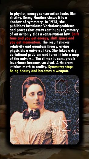 Emmy Noether — Symmetry Becomes a Weapon
