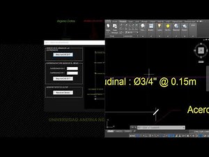 Programación de AutoCAD - Ejemplo 3 (Muro de contención)