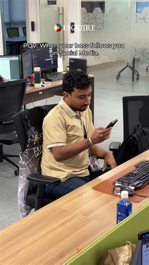 1.6K reactions · 80 shares | When the boss hits follow… suddenly you love your job, you’re early, and work is the best thing ever.  #WorkHumor #Relatable #OfficeMeme #EsquireFinancing | Esquire Financing Inc. | Facebook