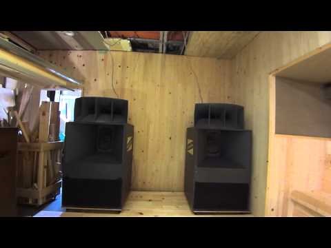 アルテック A5を真空管アンプでLPレコードを再生