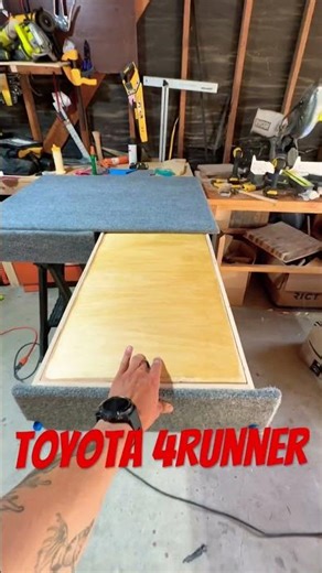 Drawer System/Kitchen in a 4Runner #custom #diy #camping #overlanding #4runner