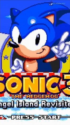 I ABSOLUTELY LIKE THIS TITLE SCREEN! ✨ Sonic 2 Styled Sonic 3 Title Screen ✨ Sonic 3 A.I.R. Mods