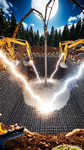 Building a Secret Bunker with LIGHTNING Speed! ⚡⏱️