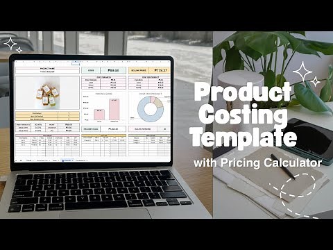 Product Costing , Recipe Costing, Pricing Calculator ( Google Sheets )