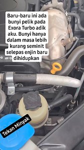 Bunyi pelik pada enjin Proton Exora Turbo. #protonexora #protonexoracfe | Tekan Minyak