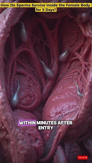 How Do Sperms Survive Inside the Female Body for 5 Days? | Sperm Lifespan Explained