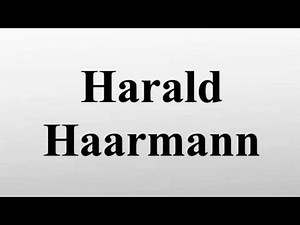 Harald Haarmann