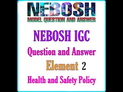 The purpose and importance of a health and safety policy