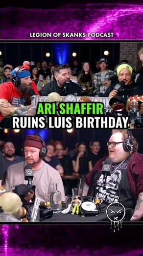 Ari Shaffir RUINS Luis Birthday #LegionOfSkanks #AriShaffir #LuisJGomez #Comedy #Prank