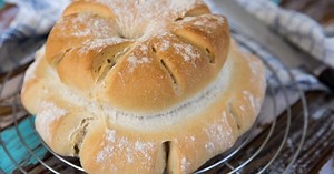 Engelskt Lantbröd - Cottage loaf | Fredriks Fika