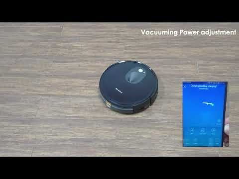 Mamibot EXVAC680S smarteye visual slam navigation robot cleaner how to use