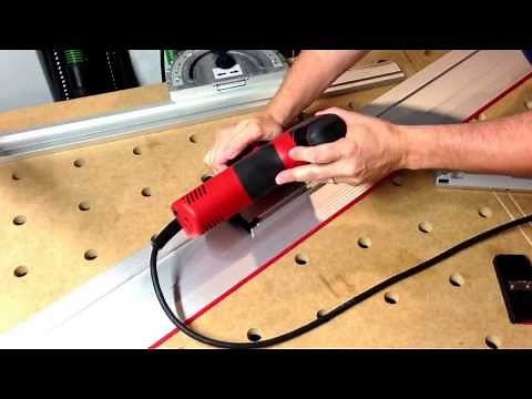 Mafell P1cc Guide Rail Demonstration