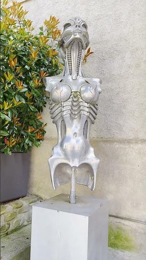 🇨🇭 An Alien Outpost in Switzerland: Discovering Giger's Art in Gruyères 👽 #shorts #travel #hrgiger