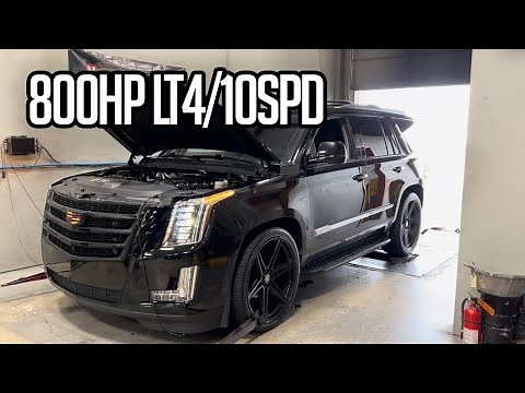 The Escalade is BACK! Built LT4/10spd combo making 800hp! Escalade V what?