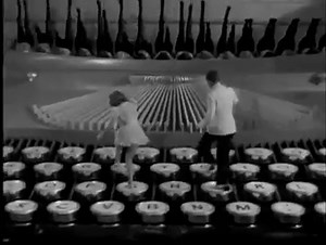 My brain while getting back to a mountain of Monday emails ... ("Bombay Talkie", 1970 x Ruby Keeler & Lee Dixon, 1937) | Messy Nessy Chic