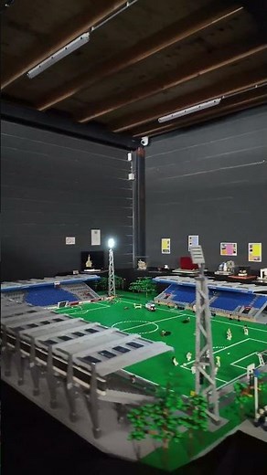LEGO Football Stadium at a LEGO Exhibition!