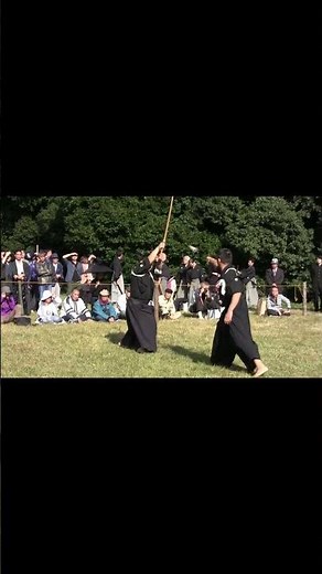 Ninja Chain-Sickle Weapon: Kusarigama Demonstration Against Sword 鎖鎌 #shorts