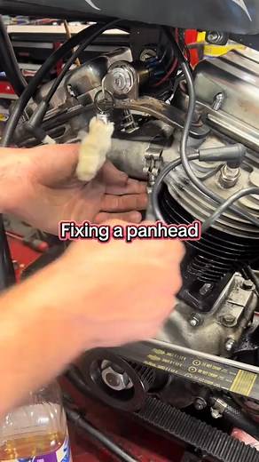 Fixing the 55 panhead. #motorcycle #harleydavidson #shovelhead #panhead #biketok #foryoupage #vintageharleydavidson #reels #choppershit #biker #fyppppppppppppppppppppppp #fyp #bikelife #fypシ | Nannie D. Ortiz