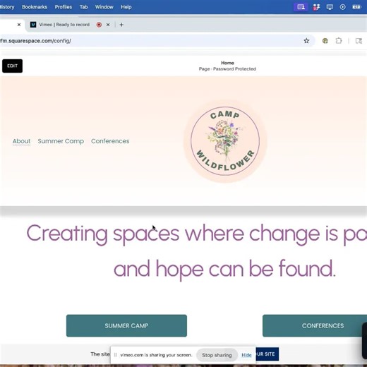Website Updates- Addison CW TD