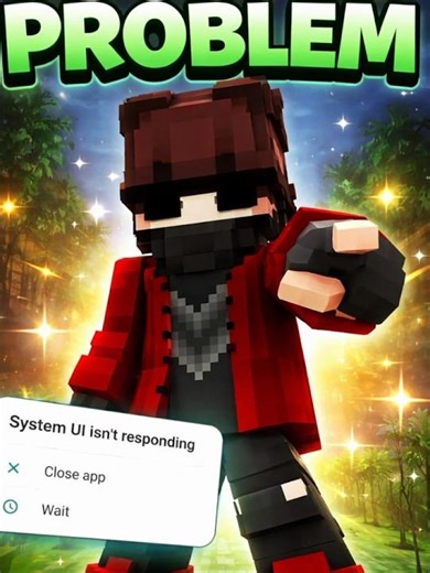 How! To Solve 🔥 Minecraft UI Problem 💀