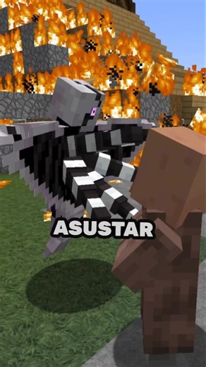¡Pobre aldeano! No debí usar el Omnitrix para esto... 😱🔥 #minecraft #ben10 #shorts