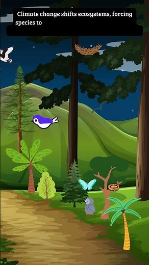 Changing Climate, Shifting Ecosystems #animation #cartoon #ecosystem