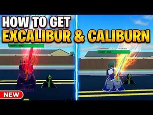 HOW TO GET THE NEW EXCALIBUR AND CALIBURN IN ROBLOX OMINI X!