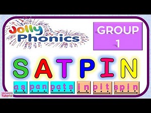 LEARN TO READ || SOUND, BLEND, READ! || SATPIN Group 1 Jolly Phonics || Liy Learns Tutorial