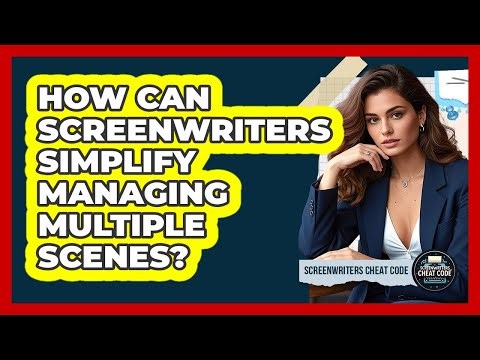 How Can Screenwriters Simplify Managing Multiple Scenes? - Screenwriter's Cheat Code