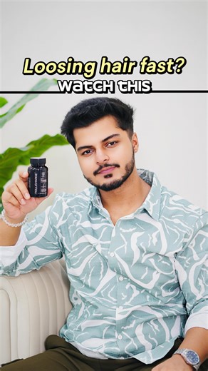 Ishan Malik on Instagram: "Hair fall isn’t just an external problem… it’s a sign of what’s happening inside too. 💇‍♂️ The real cause? Often – DHT hormone. Now there’s a solution – FOLLICHARGE DHT Blocker+ by Touche Wellness 🌿 India’s first natural formula that works on both hair health and gut health. 🌱 Saw Palmetto – Naturally controls DHT 🌱 Stinging Nettle – Supports new hair growth 🌱 Pygeum Bark – Reduces hair fall & supports prostate health 🌱 Pumpkin Seed Extract – Strengthens hair roo
