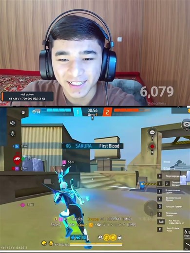 AWP king 2 😀 #freefire #polatovzz