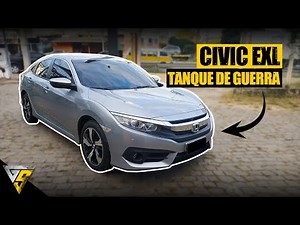 HONDA CIVIC EXL 2018 - VALE MUITO A PENA - REVIEW E TEST DRIVE