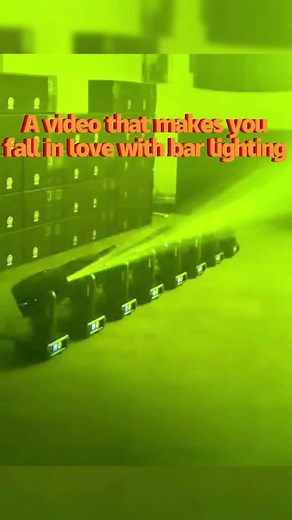 Enchanting Bar Lighting: A Mesmerizing Light Show
