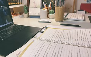 study with Jenny | 实时学习｜篝火白噪音 翻书声