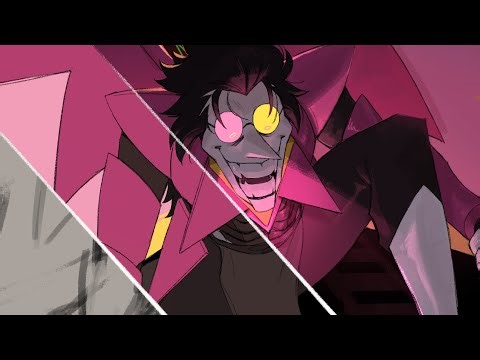 Spamton NEO {drawing process}