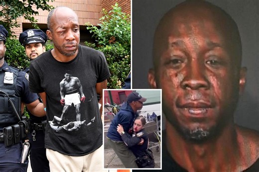 Exclusive | NYC brute released after slugging female NYPD cop randomly attacks woman in Times Square: police