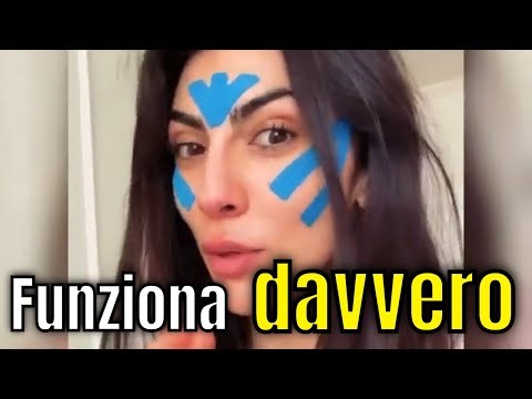 Giulia Salemi sticks Band-Aids on her face all night: does it really work?