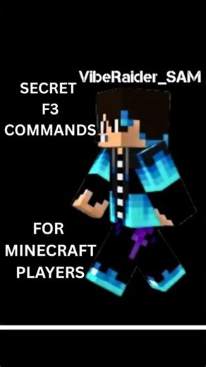 Minecraft Secret F3 Commands Nobody Told You About 💀 (Try It Now) | #minecraft | #gaming | #viral