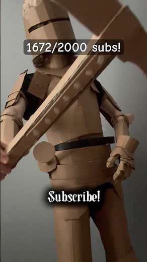 My Cardboard Knight Armor #diy #medieval #knight