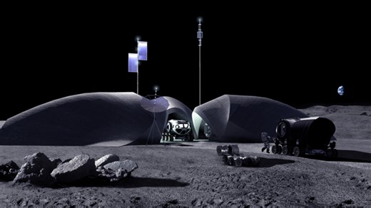 NASA e AI Space Factory desenvolvem estrutura lunar impressa em 3D
