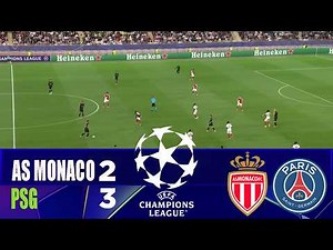 AS MONACO vs PSG 2-3 | 2026 Champions League | Match Highlights
