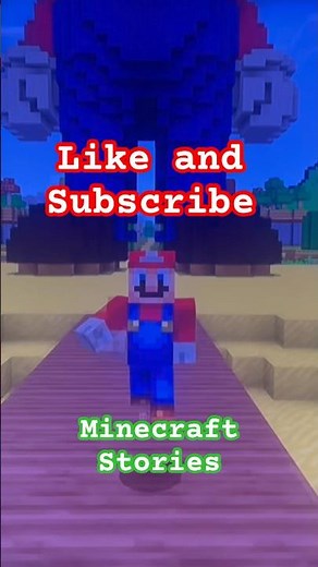 Like and subscribe for more Minecraft stories #minecraft #tripolar #mario