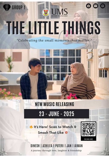 Vote for Our Student Music Video - 'The Little Things'