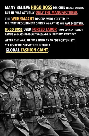 Hugo Boss Did NOT Design This Uniform #historyfacts #deutschland #ww2